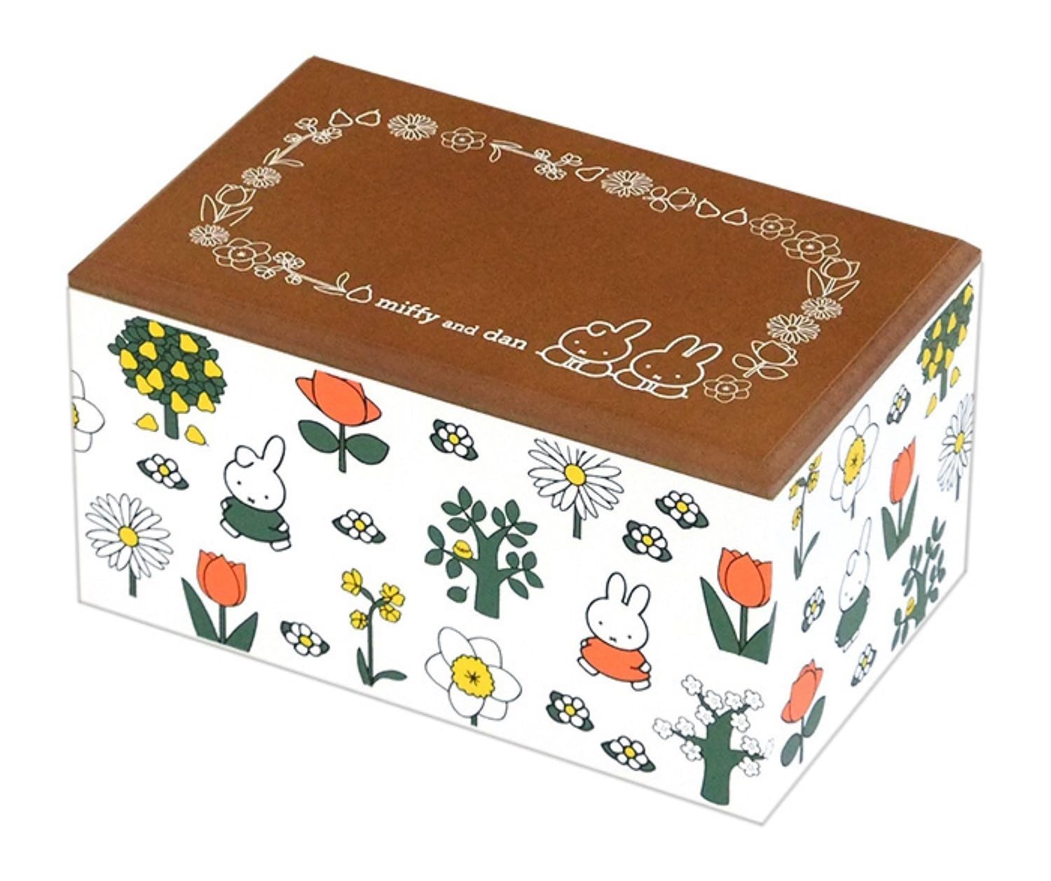 

Nagano Factory Dick Bruna Storage Box with Miffy Darn DB1850 Tray, &