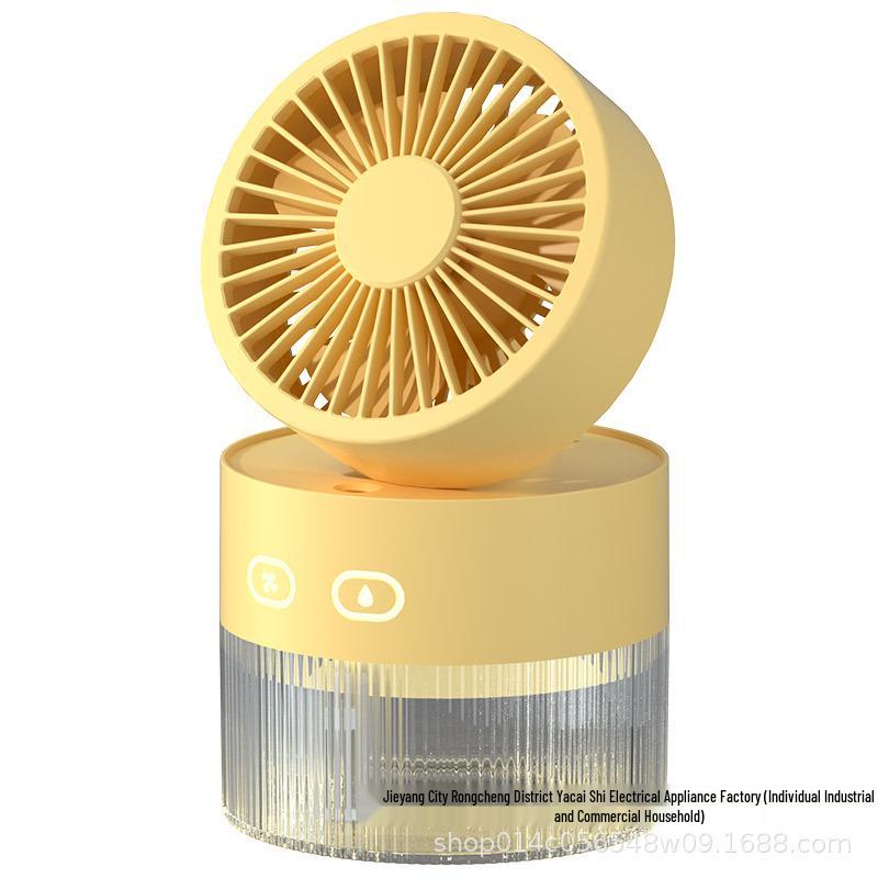 2026 USB Rechargeable Silent Desktop Fan: Portable High-Wind Mini Fan for Student & Office Use Fan + USB data cable