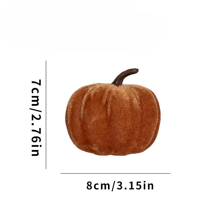 Halloween Decoration Item - Plush Imitation Pumpkin - Halloween Festive Accessory
