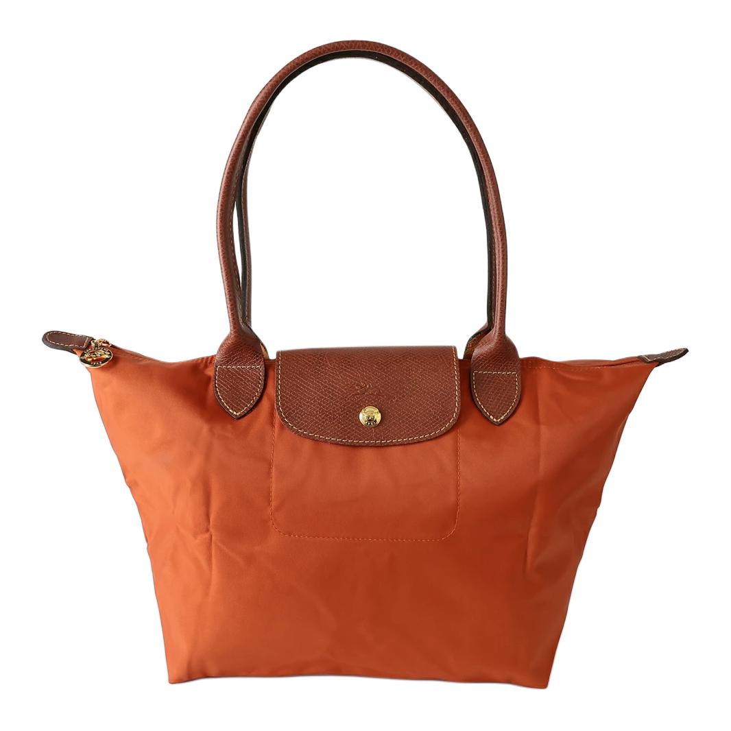 

Longchamp Le Pliage Zipper Closure Tote Bag Women tote bag Brown Red 2605089P97 Basic Set (Bag)