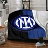 1pc Internazionale Milano Blanket, Gift, for Men and Women, Soft Blanket, Good for Sofa Bed Couch Travel, Lightweight Flannel Blanket