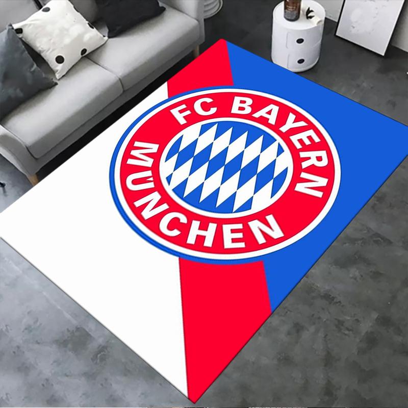 2025 Nieuw FC Bayern München Tapijt Vloerkleed voor Woonkamer Slaapkamer Huis Bank Decoratie, Kinderen Spelen Antislip Vloermat48