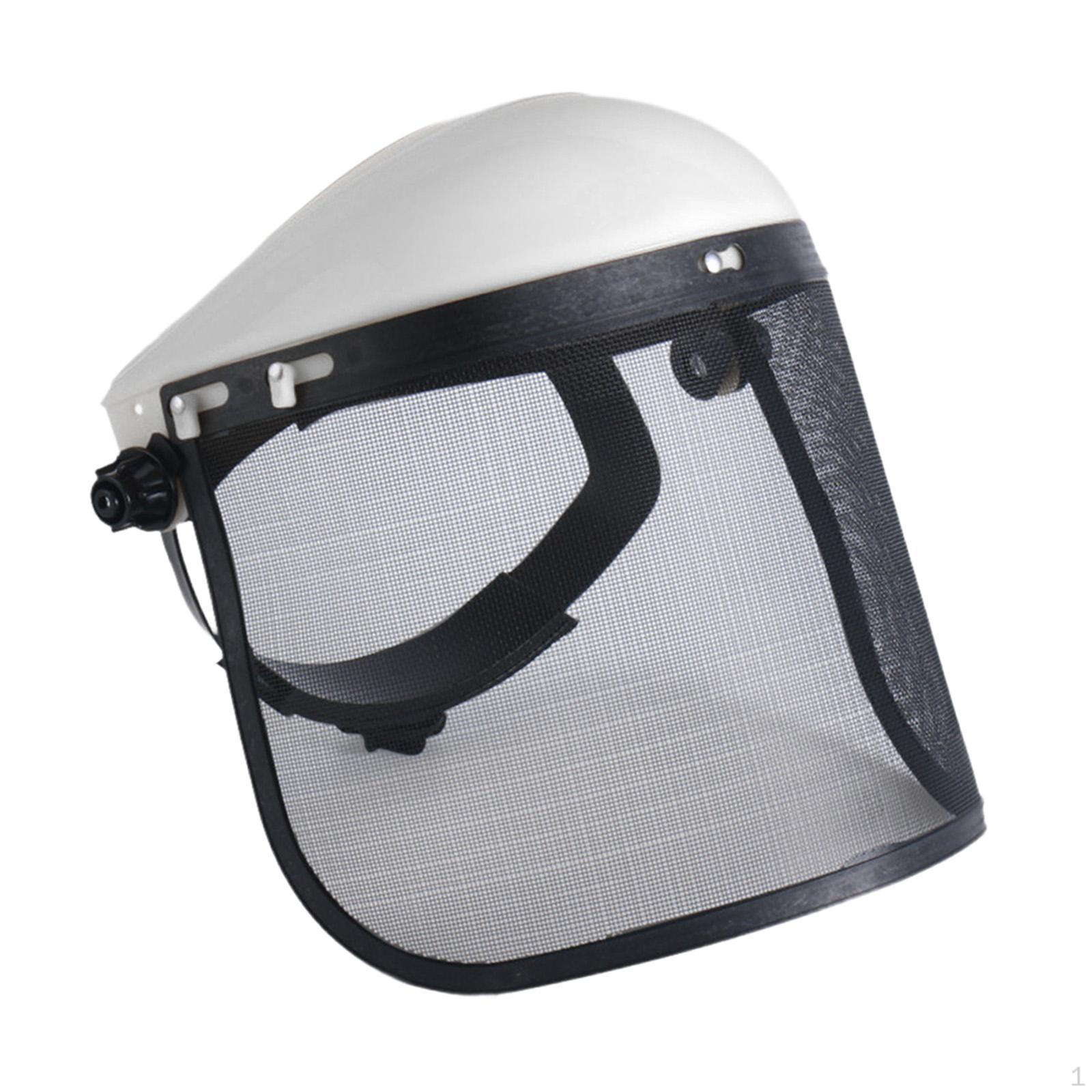 Chainsaw Face Shield for Enhanced Outdoors белый