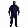 Workwear Ribstop Suit Navy Blue Blouse Pants Set Police Black Guard Security Uniform With Balaclava