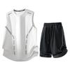 Herren Sommer Lässig Laufen Schnelltrocknend Eis Seide Sport Set Herren Zweiteiliges Set