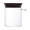 Glass Storage Jar with Spoon Set