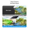 LS VISION 4G SIM Card Solar Camera WiFi 360 IP Camera 8MP 4K CCTV Battery Cameras Outdoor Dual Lens Smart Home Security Surveillance Solar