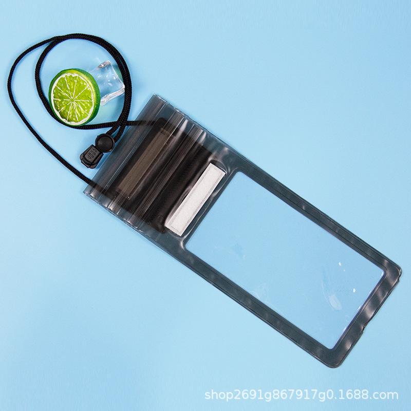 

Водонепроницаемый чехол для телефона, сенсорный экран, тройная защита от дрифтинга и водных развлечений One Size чёрный