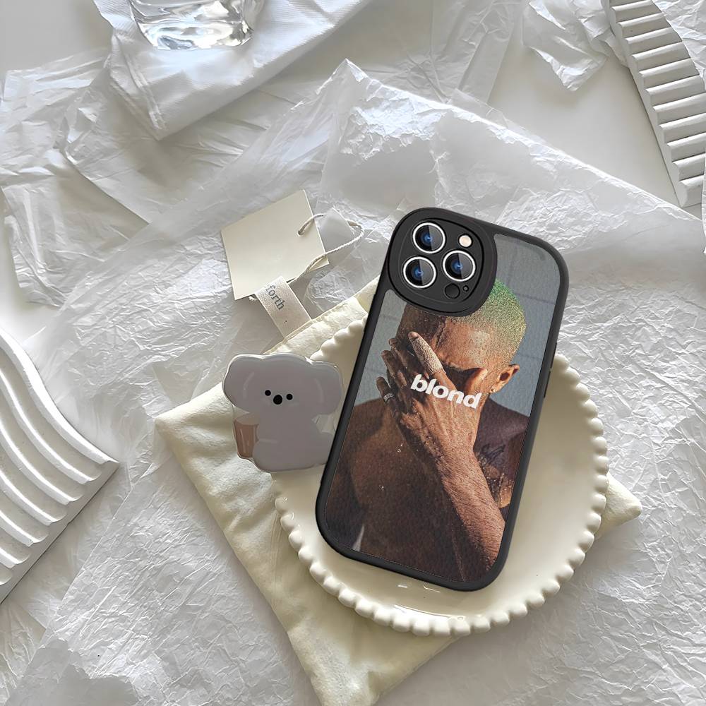 Singer Frank Blonde Oceans Hot Phone Cover For iPhone 16 15 14 13 12 11 Pro Max Plus Leather Soft Case