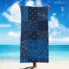 Summer  Beach Bandanna Retro  Paisley Pattern Towel  Swimming Bath Towel Pool Party Gift For Kids