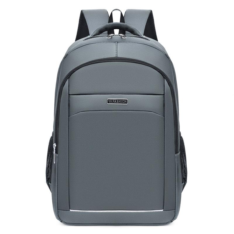 Stylish Business Backpack with Laptop Compartment and Side Mesh Pockets