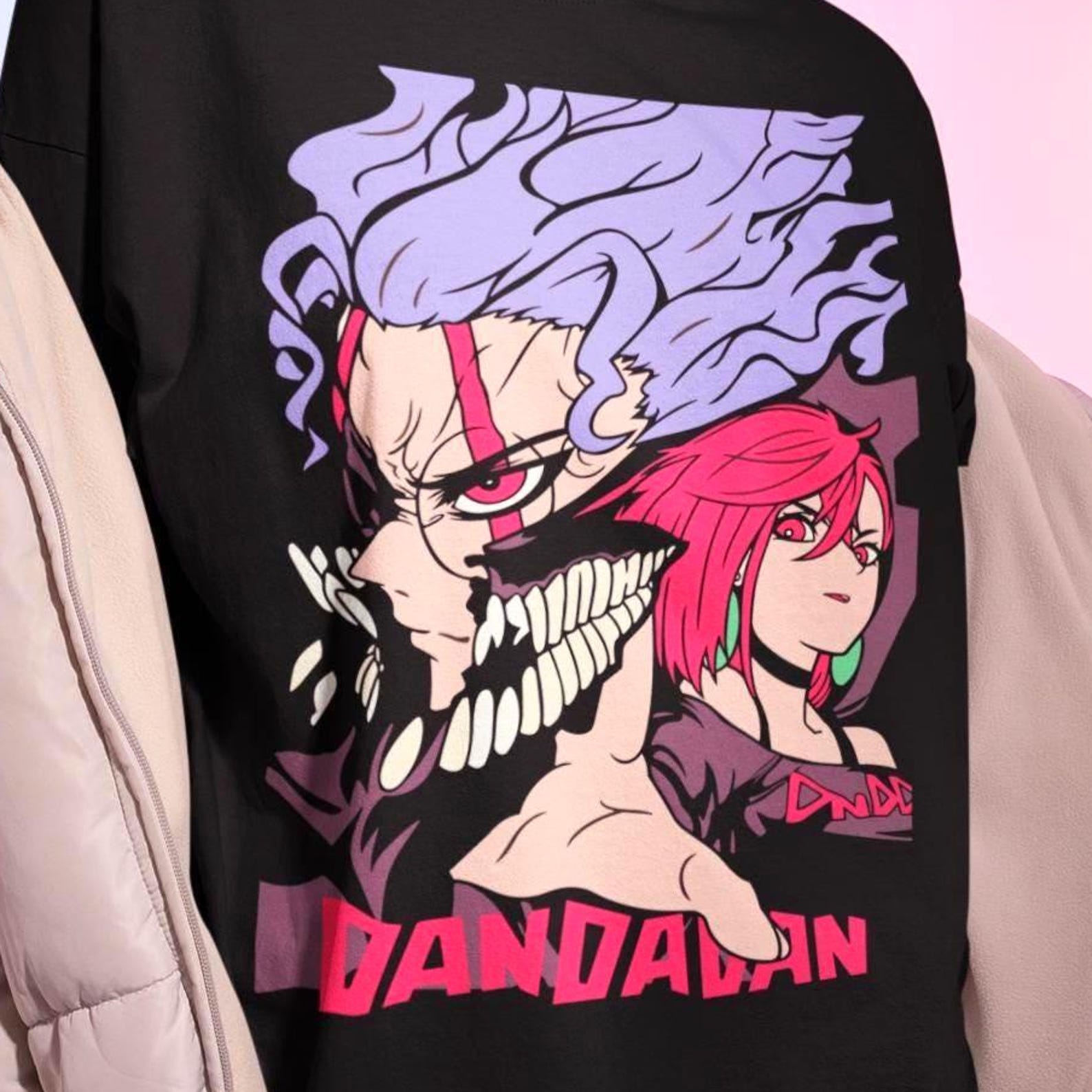 Okarun & Momo Ayase Shirt - Okarun Tshirt, Comedy Anime Tee 3XL