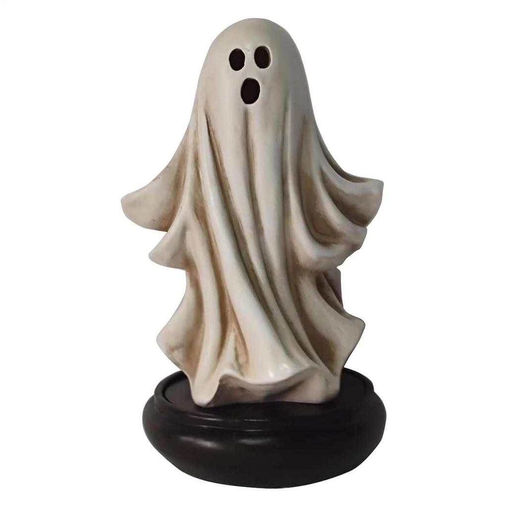 Ghost Incense Burner For Halloween Ghost Incense Holder Ornaments Aromatherapy Furnace Resin Fragrance Stove For Yoga Meditation