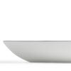 Wedgwood Official Wedding Gift Geo Platinum Approximately Wedding Gift for the Bride and Officially Imported Wrapping Bowl, 24cm, White, Tableware,