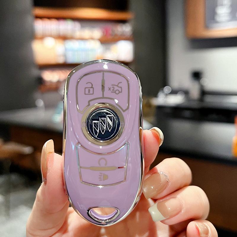 

Подходит для Buick 22 новый LaCrosse 16/17/18/19/20/21 чехол с пряжкой для ключа от автомобиля класса люкс