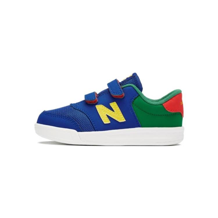 

New Balance NB CT60 Comfortable Abrasion Resistant Low top Toddler Shoes Blue Green Infant And Toddler IVCT60BY 23.5