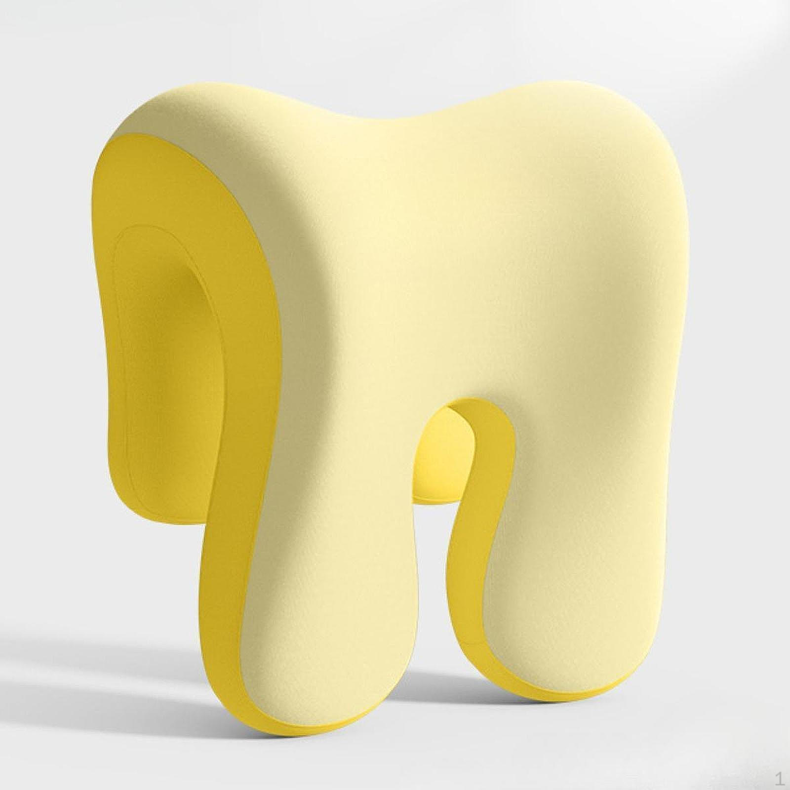 

Подушка для шеи, подголовник, подушка, моющийся чехол, мягкий, с эффектом памяти, для стола double yellow