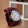 Leder Zeigeruhr Armbänder Tag Geschenk Elegant Professionell Punk Premium Zubehör 5cm