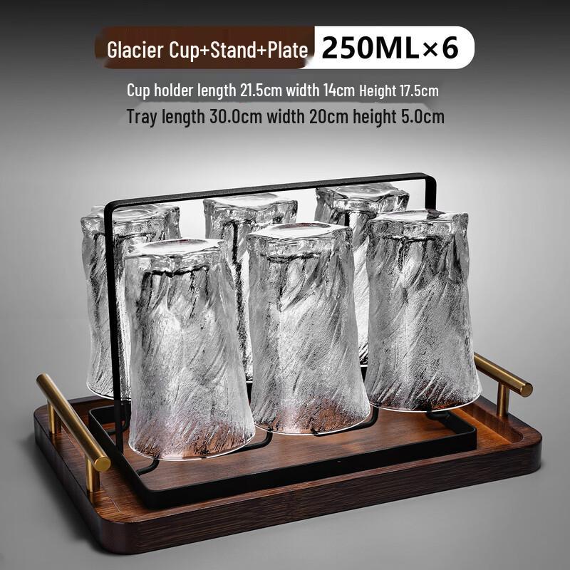 Handon Glacier Borosilicate Glass Tumbler Set