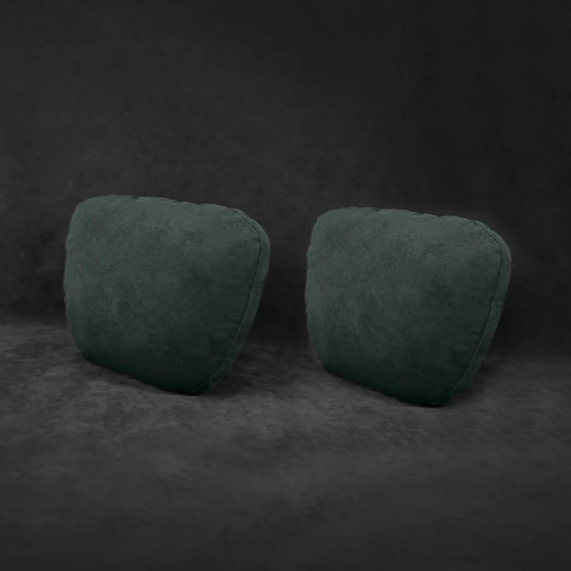 Italy Super Suede Car Maybach Design Headrest for Teala Model 3 Y X S Highland Mercedes Benz C W204 W205 W206 W212 W213 W177