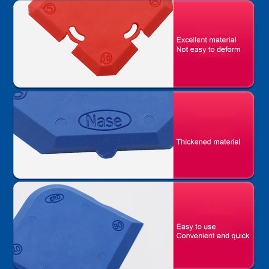 1 Set Spachtel, nicht verformbar, effizient, zum Verfugen, Silikon, Profilierung, Applikator, Werkzeugset, Siegellack-Werkzeuge