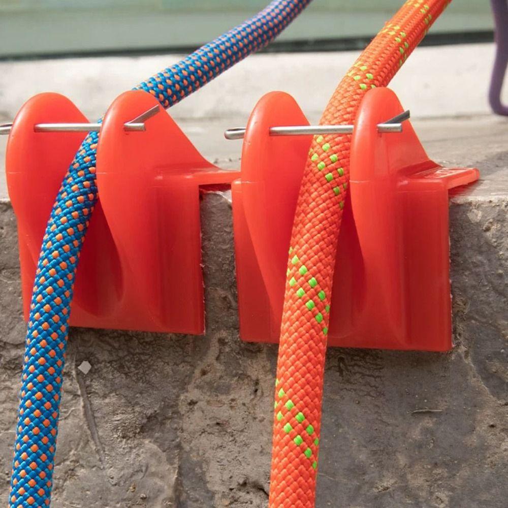 Verdickter Höhenarbeitsseilschutz PE Kletterseile Eckenschutz Neu Abriebfest Fixiert