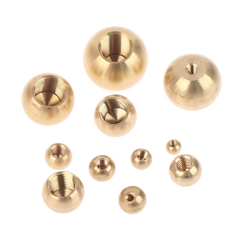 1/2/5/10Pcs Pure Brass Internal Thread Nut Lighting Accessories Decorative Cap M6/M8/M10/M12/M15/M16/M20