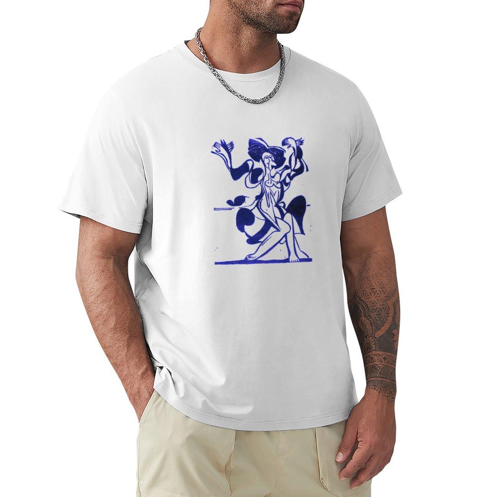 Inspiration Ernst Kirchner Tshirt Comfort Stretch Tee Shirt S