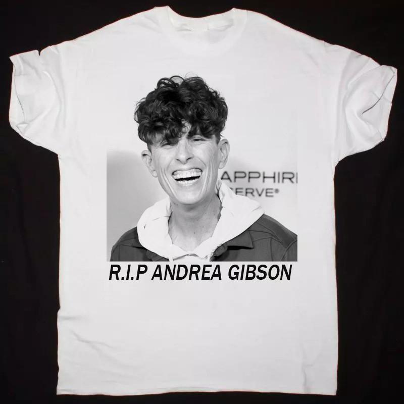 R.I.P Andrea Gibson 1975-2025 White Cotton Full Size Shirt PA013 Unisex T-Shirt XXXL
