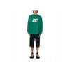 WE11DONE Ss22 Logo Simple Round Neck Long Sleeve Sweatshirt Unisex Sweatshirt Green WD-TT1-22-631-U-GR