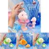 Swimming Rings Clownfish Turtles Seahorses Plush Keychain With Marine Animal Characters For Kids