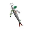 Cute Fish Keychain Durable Alloy Resin Charm Lightweight Portable Accessory For Keys Bags Gift Idea