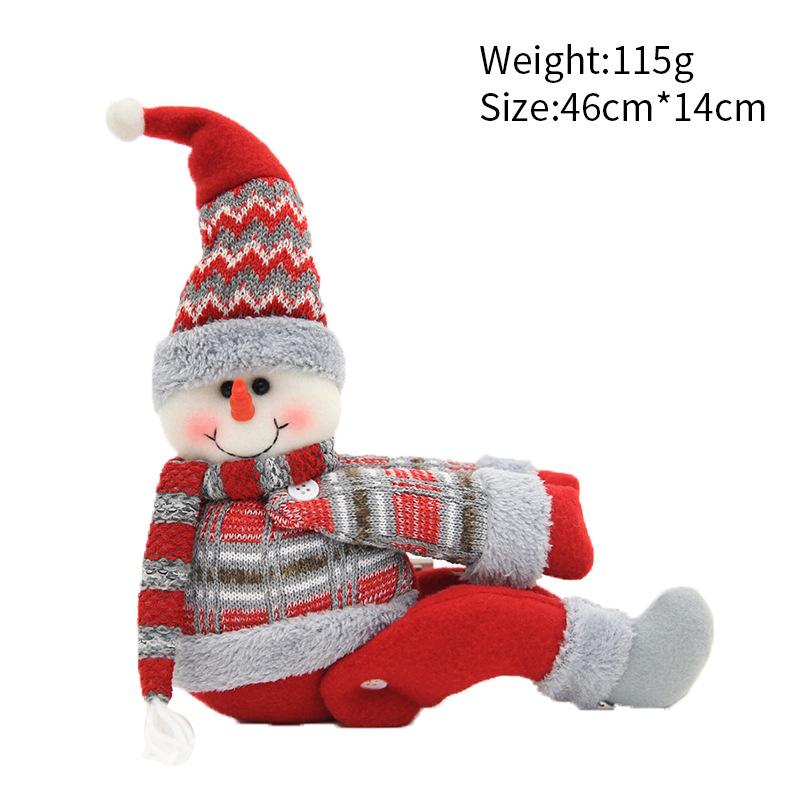 

Рождественский тканевый держатель для штор, рождественские украшения для дома, рождественские украшения 2021, Новый год, Рождество Санта-Клауса