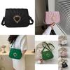 Chic Medium-sized Shoulder Bag For Women In Elegant Black White Pink Green
