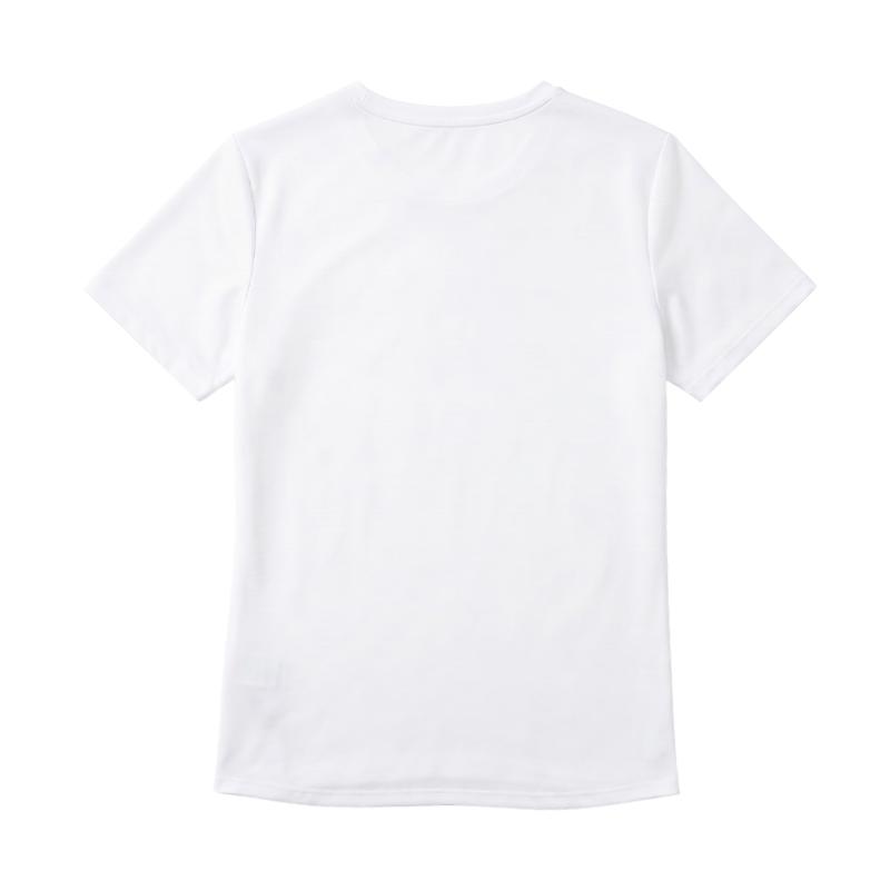 Li-Ning Fashionable Comfortable Quick-Drying Breathable Running Training Simple Short Sleeve T-Shirt Unisex Tops ATSK006-1