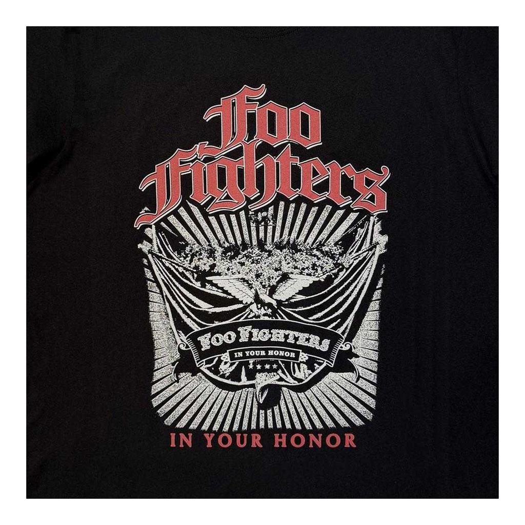 Foo Fighters Unisex Adult In Your Honour Back Print Carbon T-Shirt