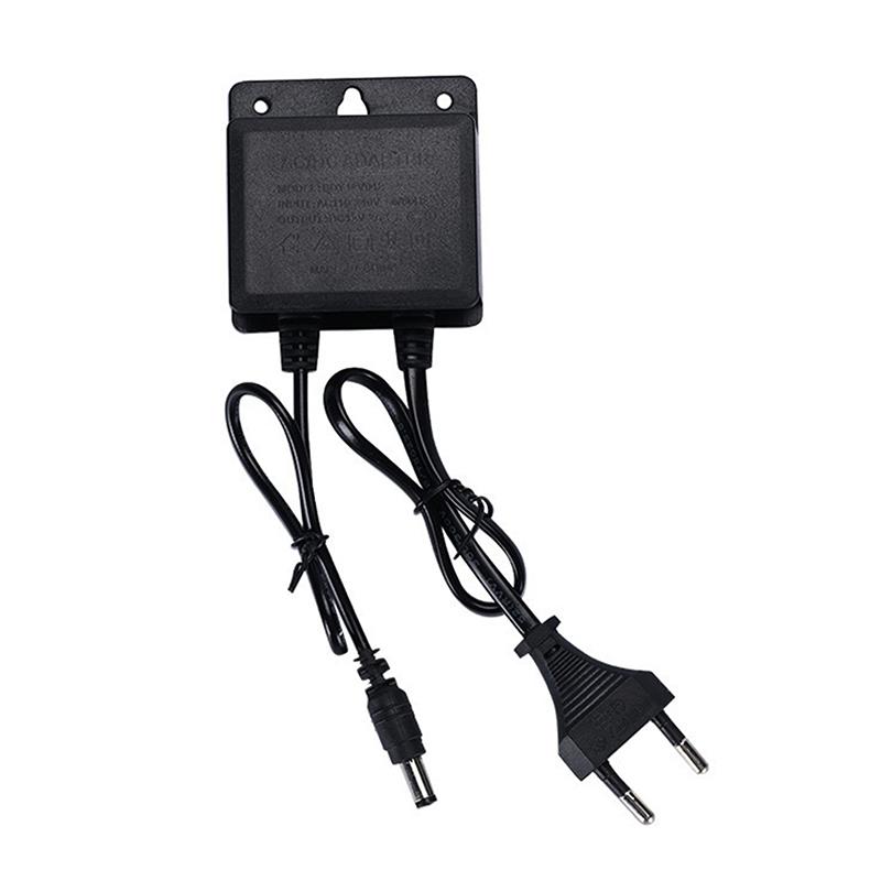 Stay Secure with Waterproof Power Adapter for Surveillance AHD Camera; EU/US Plug; DC12V 2A, Input AC100V-240V