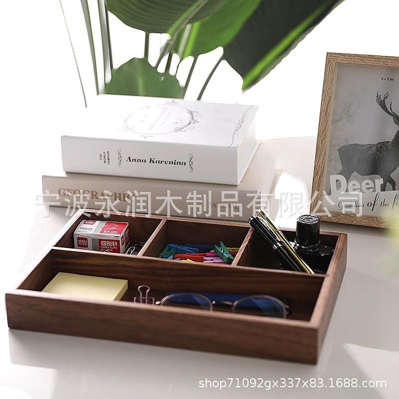 Japanese Desktop Storage Box Organizer for Office Keys Cards Cutlery