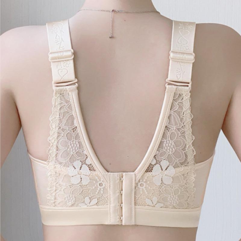 Ultradünne und bequeme BHs für große Brüste, die sie kleiner aussehen lassen. Vollschalen-BHs mit Raffung und Anti-Hänge-Effekt in Übergröße