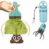 New Dog Pooper Scooper Pet Outdoors Portable Claw Poop Scooper Garbage Bag Cat Dispenser Waste Pick-up Cleaner New