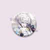 Cartoon Game Merold Kurode Hallritt Brooch Anime Fragaria Memories Lapel Pins Plastic Round Badge for Bag Hat Jewelry XMAS Gifts