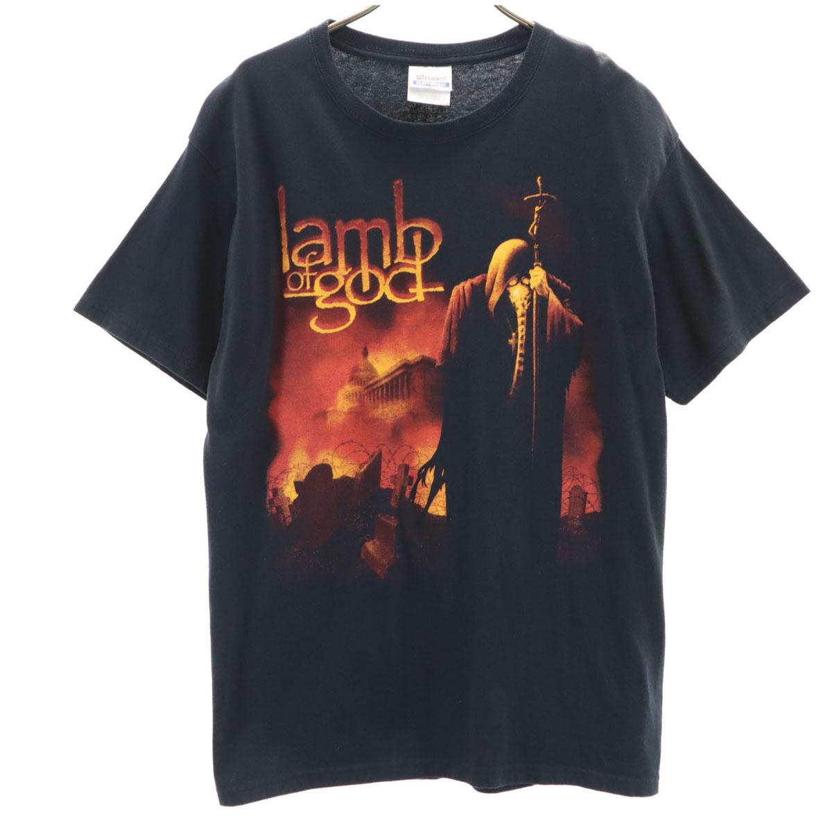 

Hanes Lamb of God Short sleeve T-shirt M Heavy metal band Lamb of God Men s Used