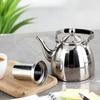 Removable Infuser Restaurant Tea Kettle 1/1.5/2L Water Kettle Household Boiling Water Pot  Hotel