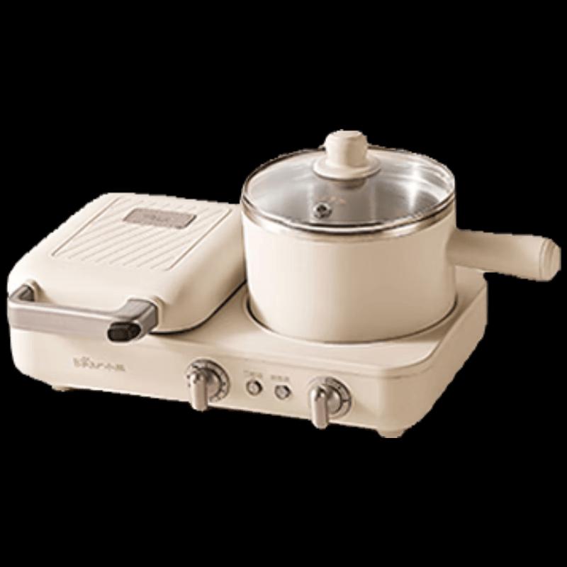 Bear 4-in-1 Multi-function Sandwich & Breakfast Maker CN plug (adapter included)