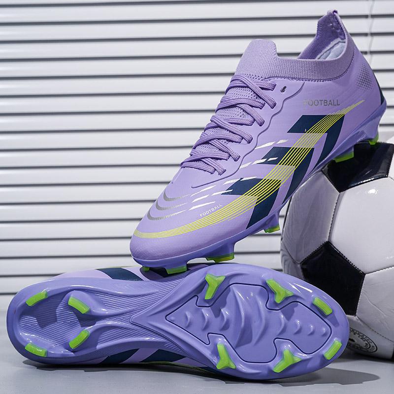 Mens Football Shoes New Ultralight Training Anti Slip Five-a-side Soccer Shoes  New Futsal Court Football Boot for Men