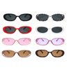 Hip Hop Sporty Sunglasses Stylish Unique Lightweight Sunglasses Futurists Shades Live Show Party Photo Props