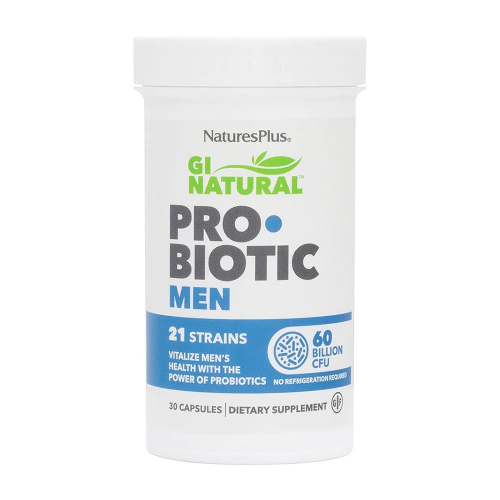 

GI Natural Probiotic Men 60 Billion CFU, 30 Capsules