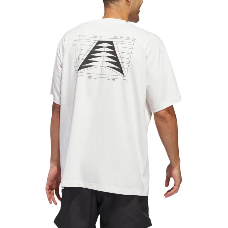 adidas ANTHONY EDWARDS T Shirt Men's White JC7853