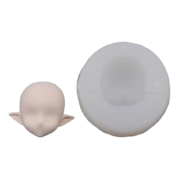 Baby Head Mould Clay Resin Mould for Making Cake Fondant Decorations