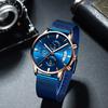 CRRJU 2273 Hight Quality Custom Brand Mens Clock Costume Mesh Band Water Resistant Chronograph Low Moq Sports Watch Design